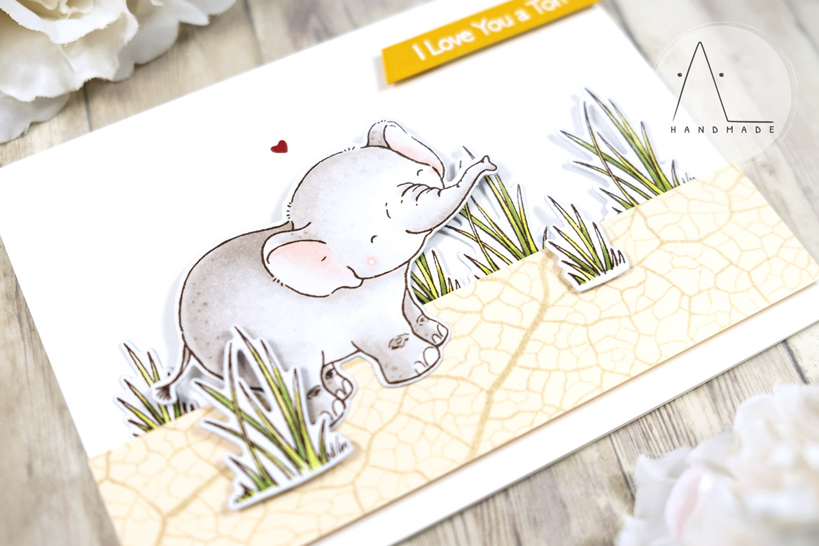 AL handmade - My Favorite Things - Sweetest Safari Set 1 stamp set and Die-namics