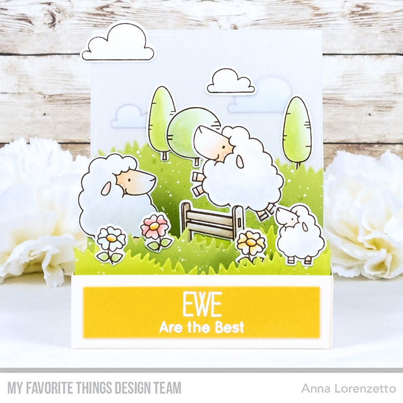 AL handmade - My Favorite Things - BB Ewe Are the Best stamp set and Die-namics