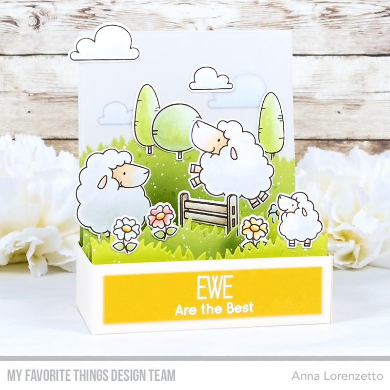 AL handmade - My Favorite Things - BB Ewe Are the Best stamp set and Die-namics