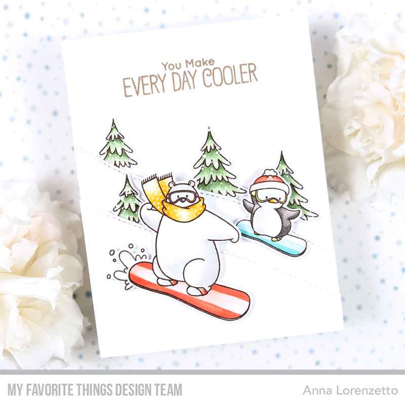 AL handmade - My Favorite Things - BB Ready, Set, Snow stamp set and Die-namics