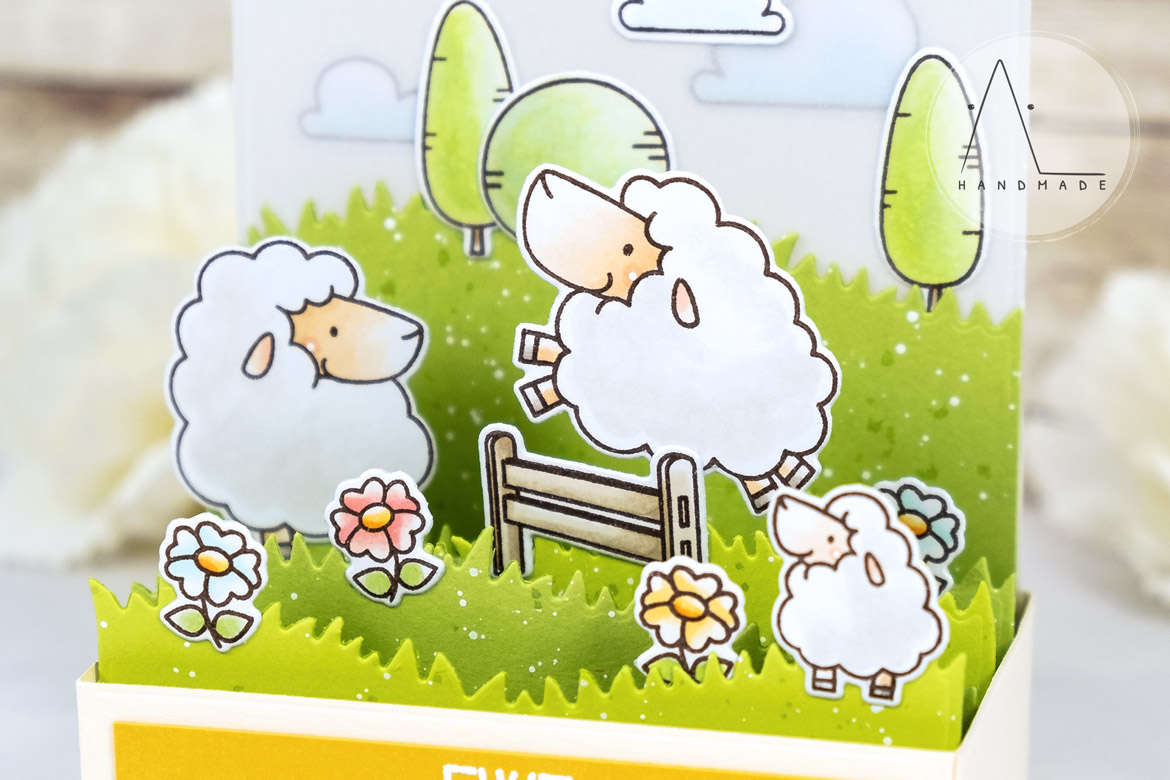 AL handmade - My Favorite Things - BB Ewe Are the Best stamp set and Die-namics