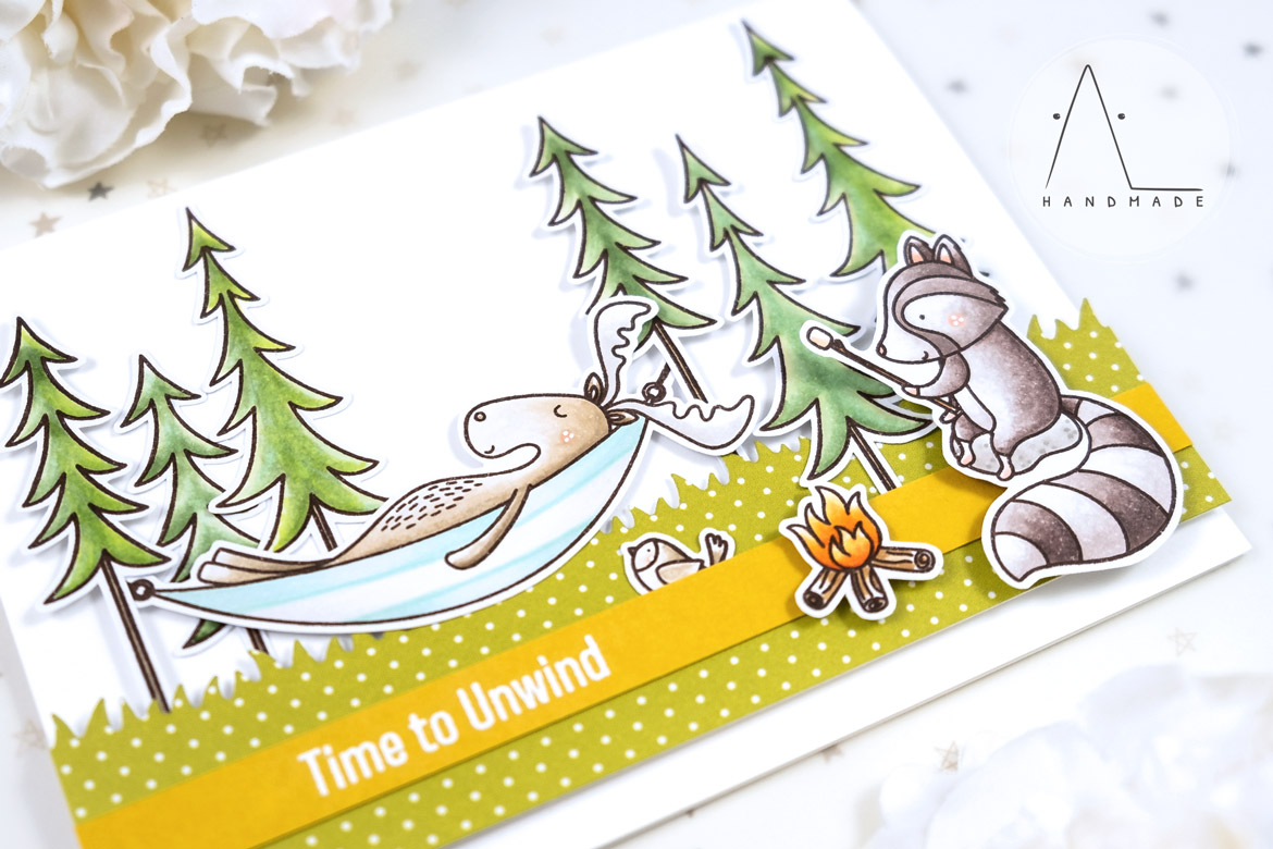 AL handmade - My Favorite Things - Simon Says Stamp STAMPtember® 2021 - Time To Unwind stamp set