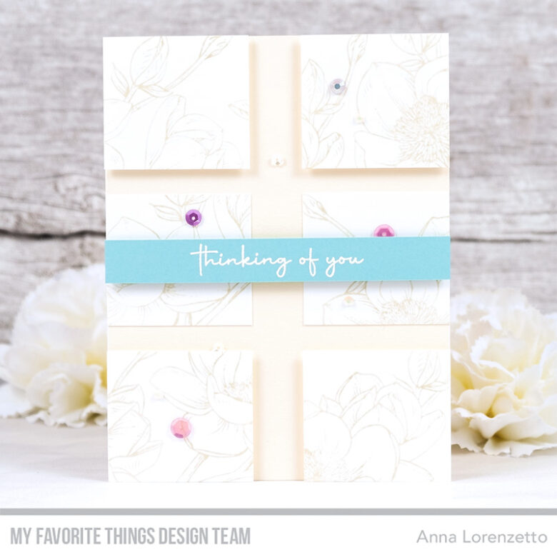 AL handmade - My Favorite Things DT - WSC 558 - Magnolia Blossoms stamp set