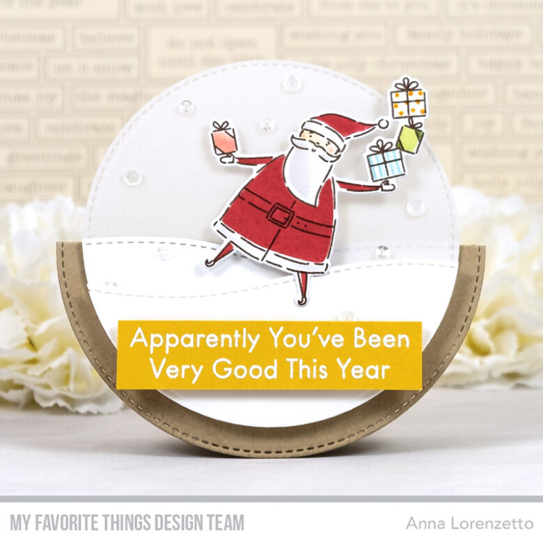 AL handmade - My Favorite Things DT - Gifts from Santa stamp set and Die-namics