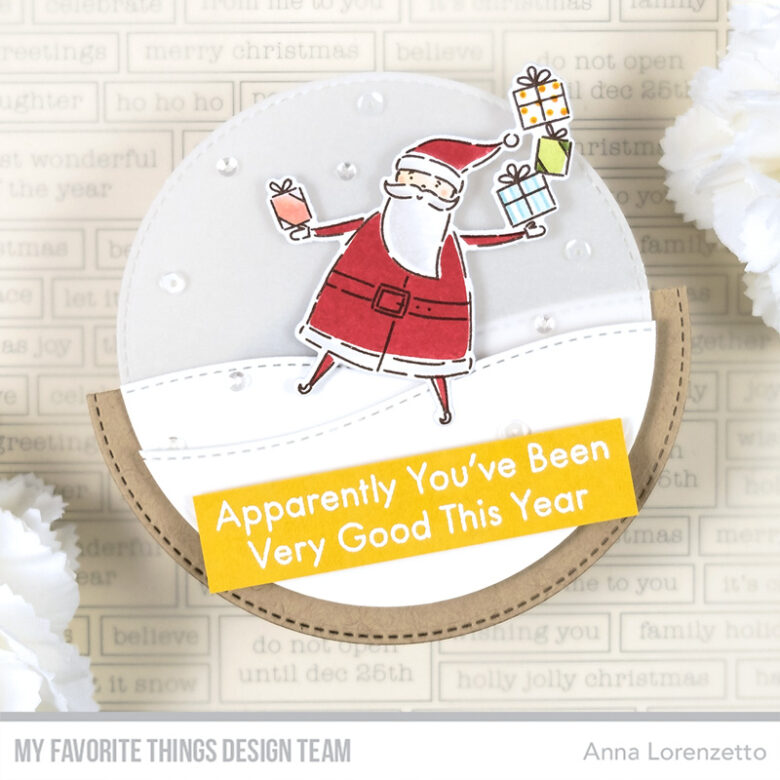 AL handmade - My Favorite Things DT - Gifts from Santa stamp set and Die-namics