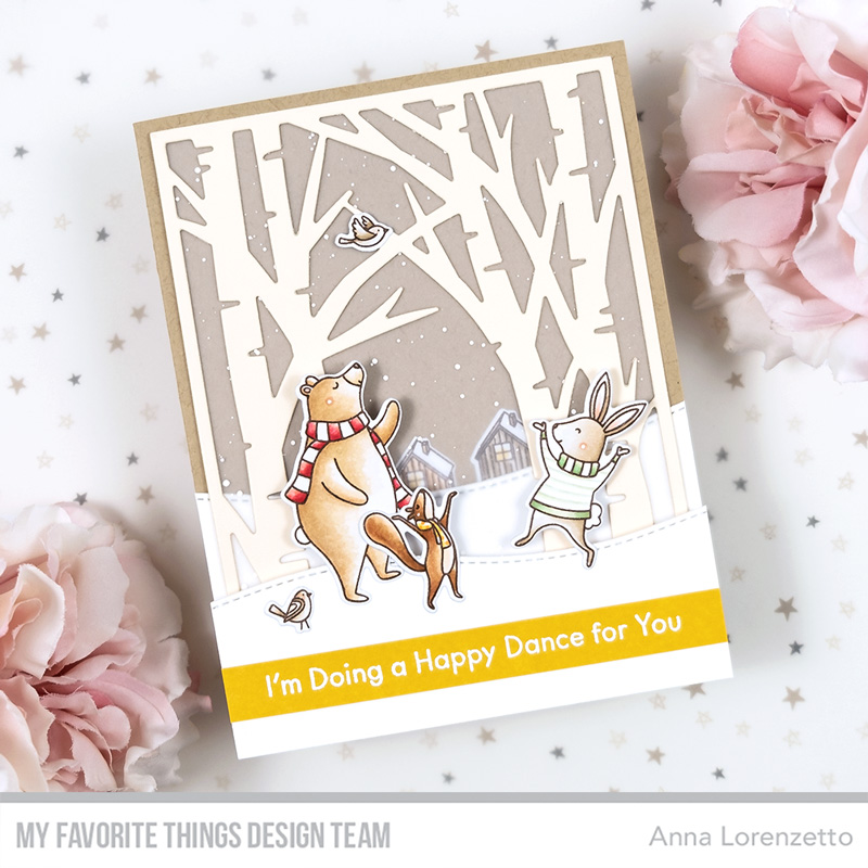AL handmade - My Favorite Things DT - Winter Wonder stamp set and Die-namics