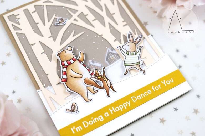 AL handmade - My Favorite Things DT - Winter Wonder stamp set and Die-namics