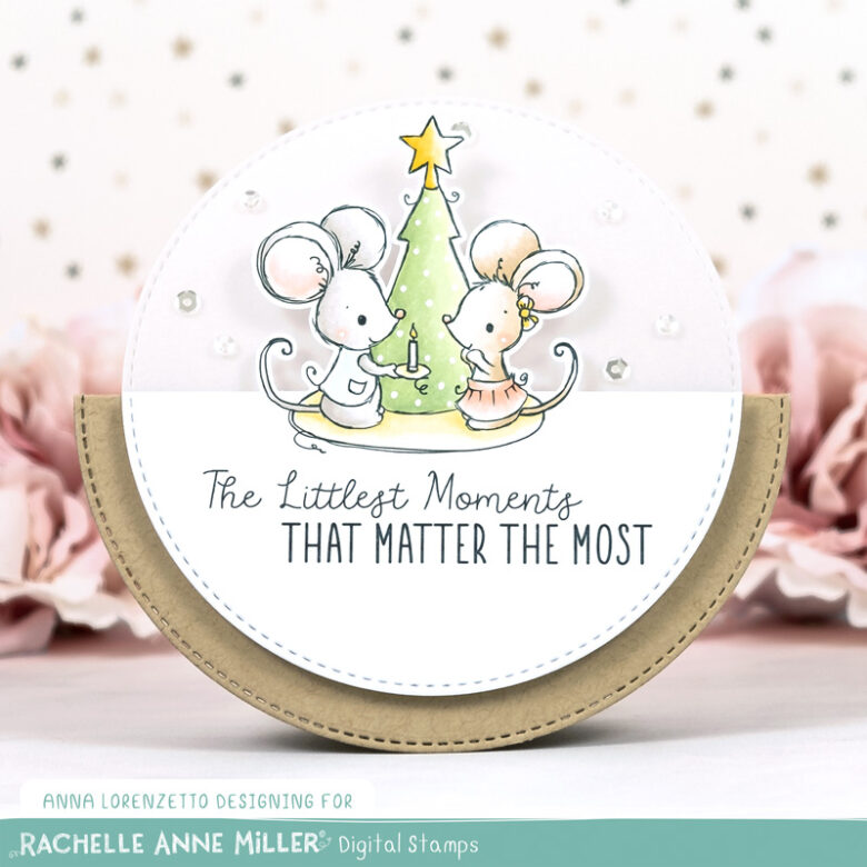 AL handmade - Rachelle Anne Miller DT - Christmas Mice Digital Stamp