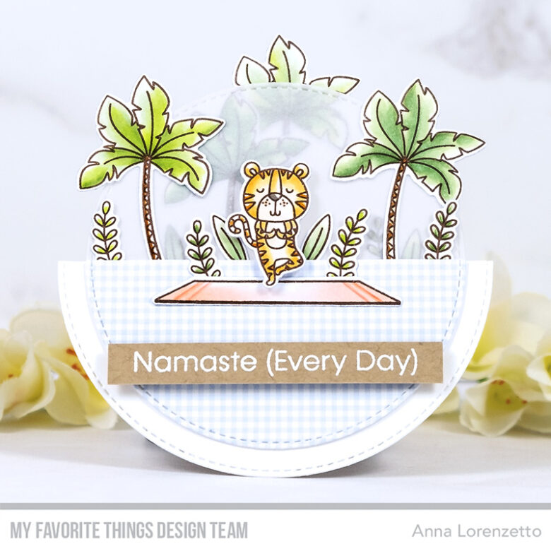 AL handmade - My Favorite Things DT - Zen Friends stamp set and Die-namics