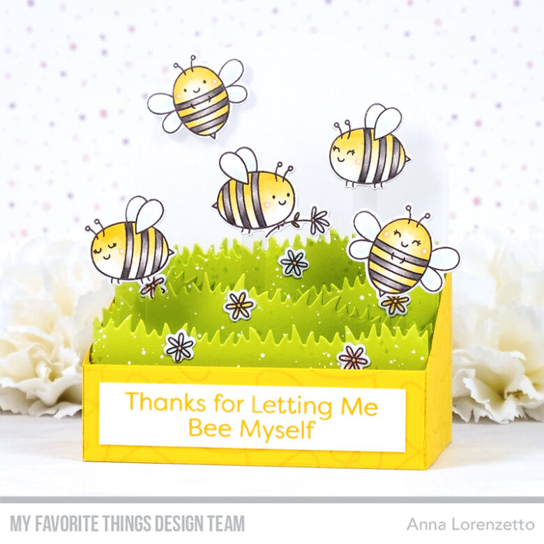 AL handmade - My Favorite Things DT - Honey Bees stamp set and Die-namics