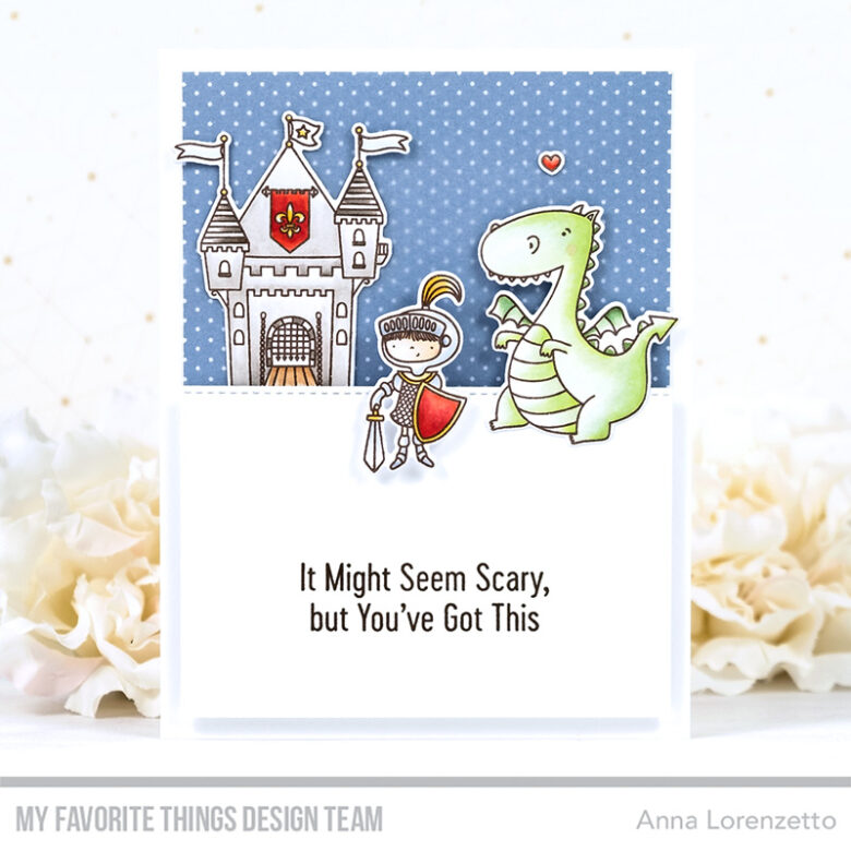 AL handmade - My Favorite Things DT - Knight in Shining Armor stamp set and Die-namics