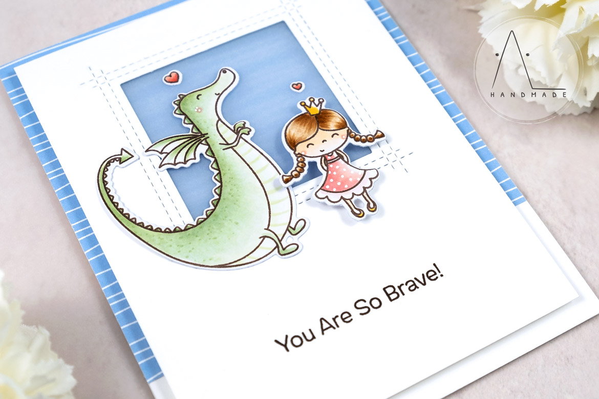 AL handmade - My Favorite Things DT - Fairy-Tale Friendship stamp set and Die-namics