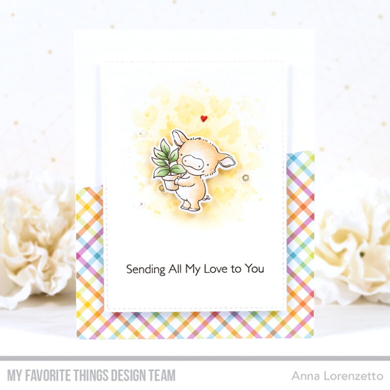 AL handmade - My Favorite Things DT - SY Happy Mail stamp set and Die-namics