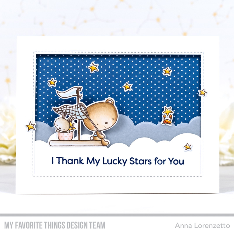 AL handmade - My Favorite Things DT - Thank My Lucky Stars stamp set and Die-namics
