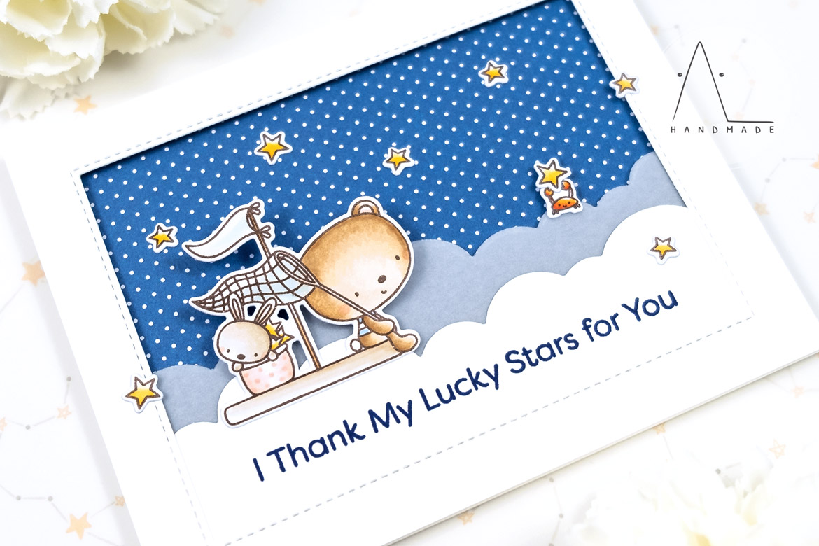 AL handmade - My Favorite Things DT - Thank My Lucky Stars stamp set and Die-namics