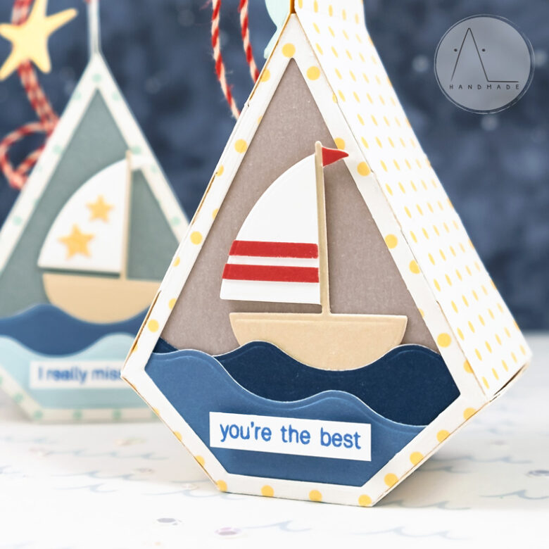 AL handmade - ModaScrap DT - Fustella Terrarium Box, Waving Elements and Sea Charms